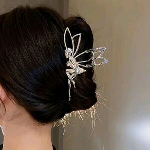 3 for $26 - Fairy Silver Hair Clip